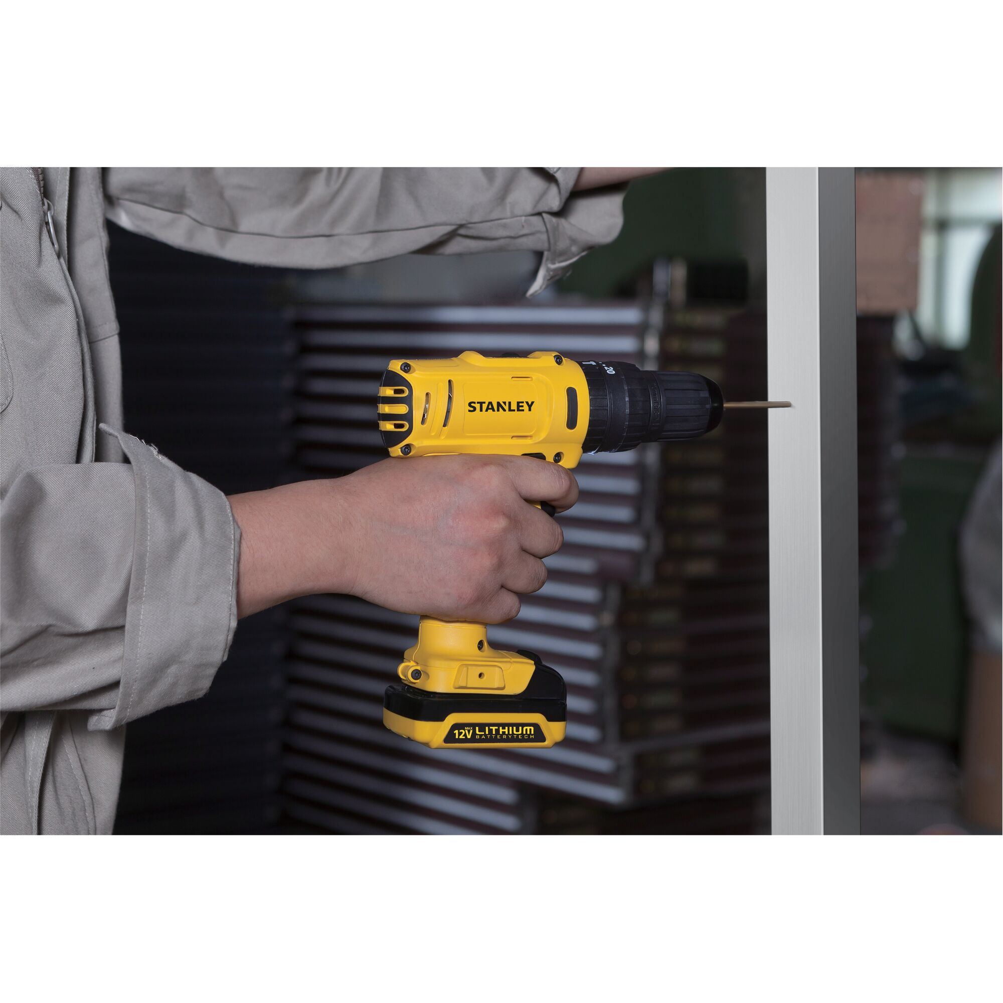 Obeng Perkusi Tanpa Kabel 10mm + Tas Jinjing + Ac