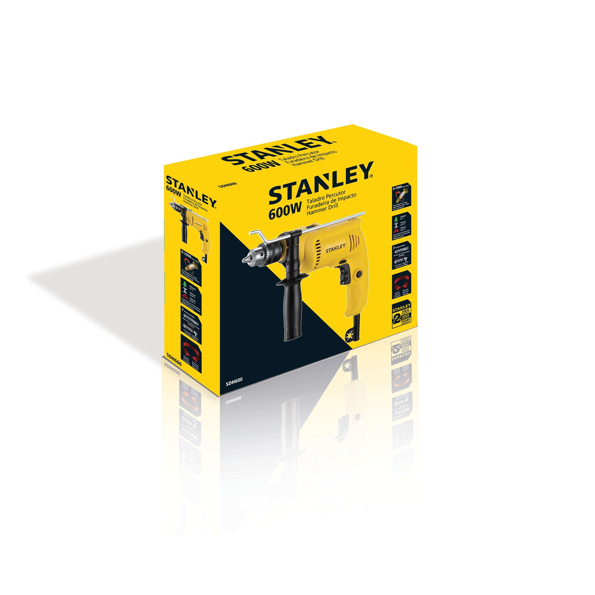 BOR Hammer Drill 13mm 600W