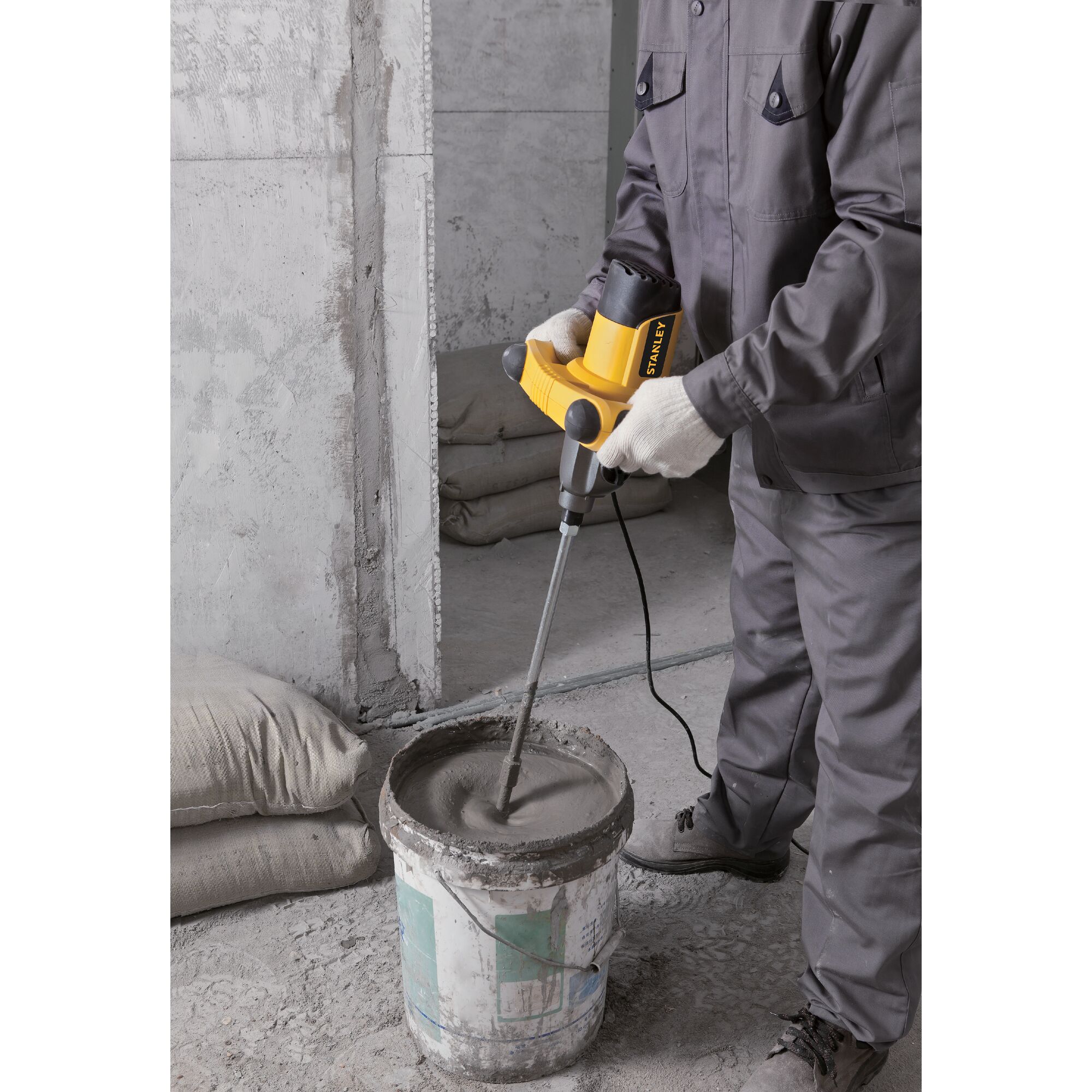 Mesin Pengaduk cat & Sement 1400W