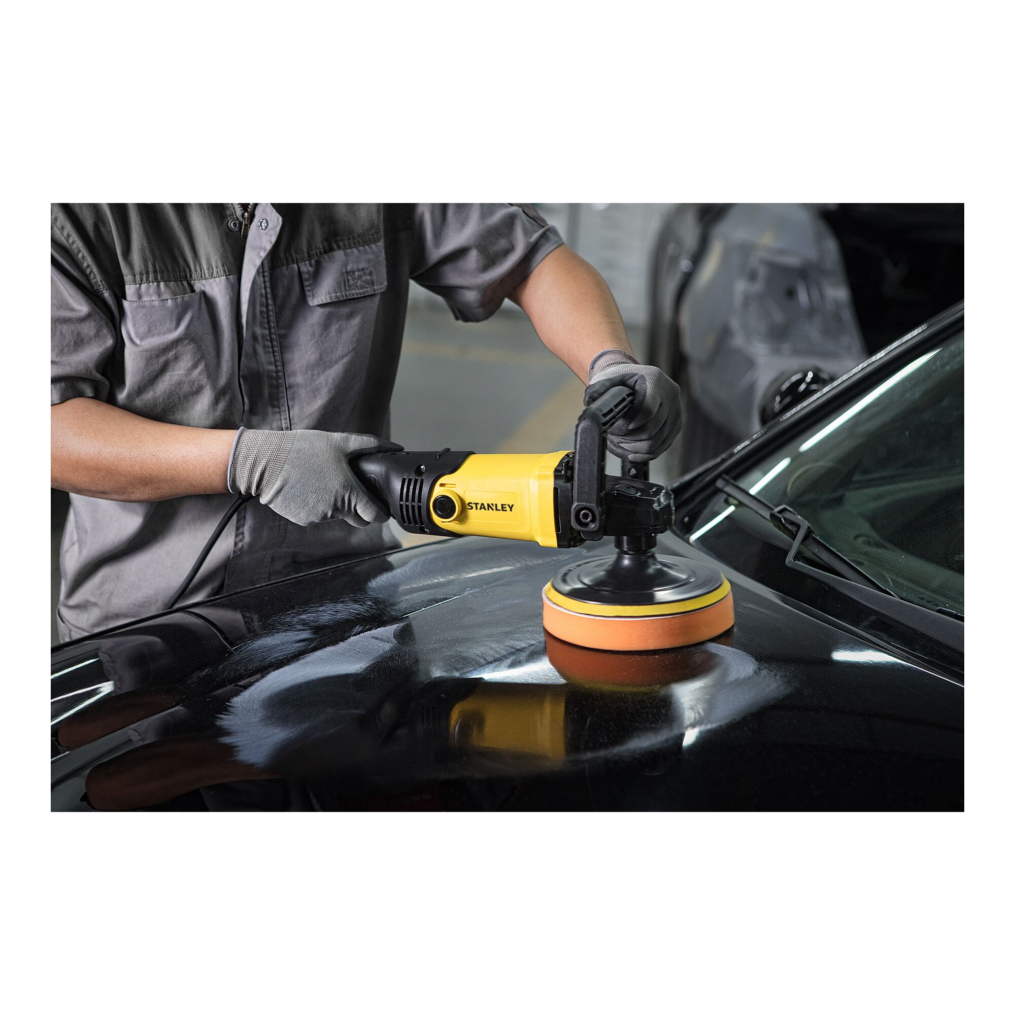 Mesin Poles 1300W 180mm