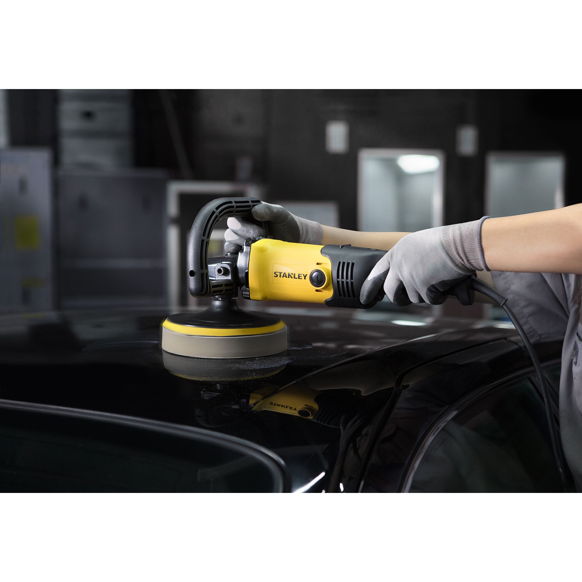 Mesin Poles 1300W 180mm