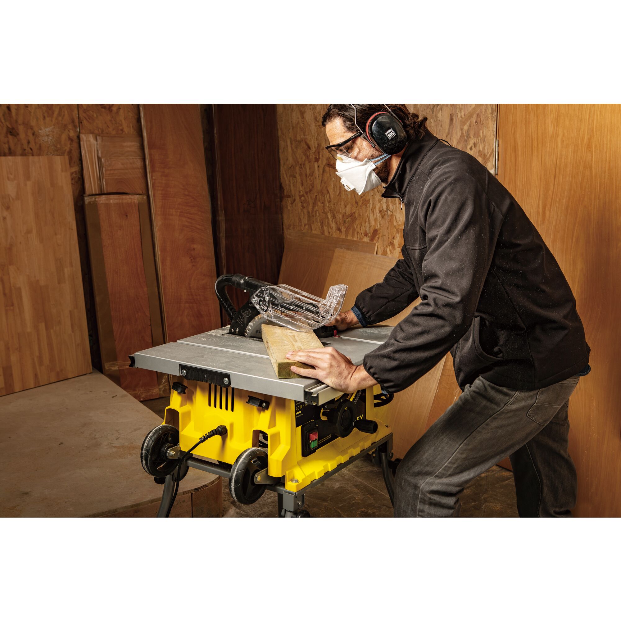TABLE SAW WITH RAW 1800W 10" Gergaji Meja