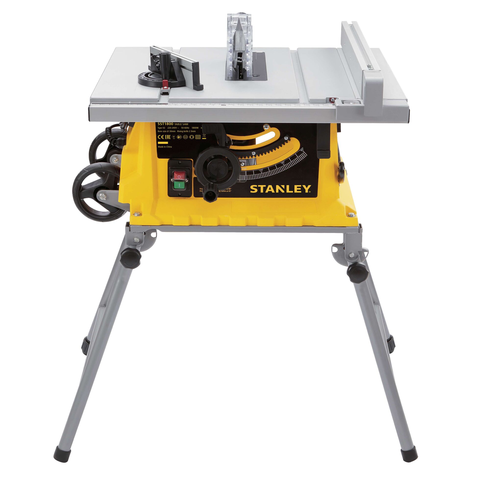 TABLE SAW WITH RAW 1800W 10" Gergaji Meja