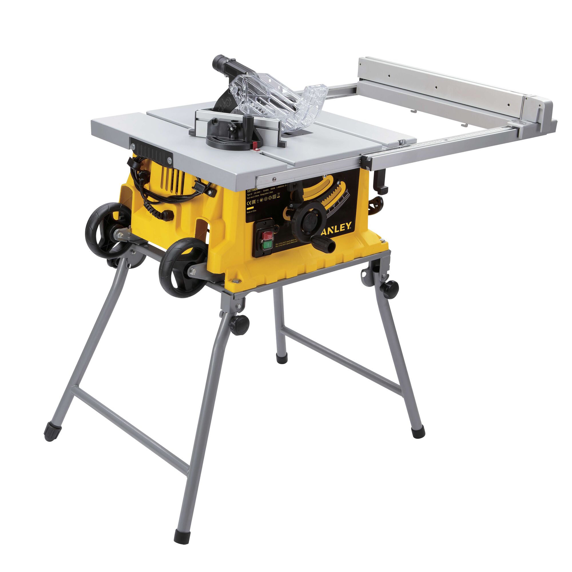 TABLE SAW WITH RAW 1800W 10" Gergaji Meja