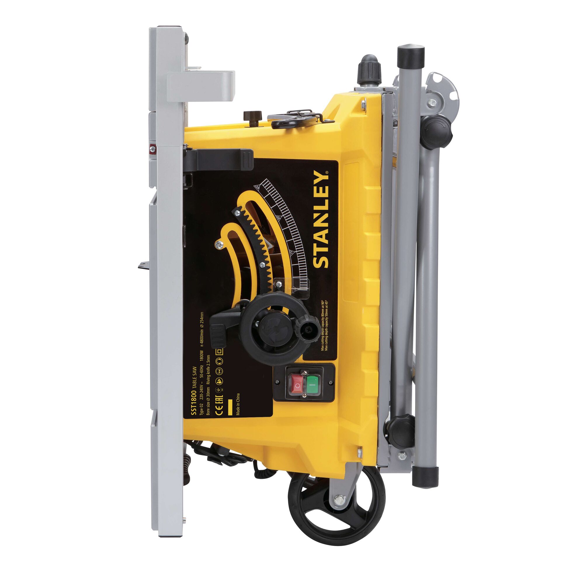 TABLE SAW WITH RAW 1800W 10" Gergaji Meja