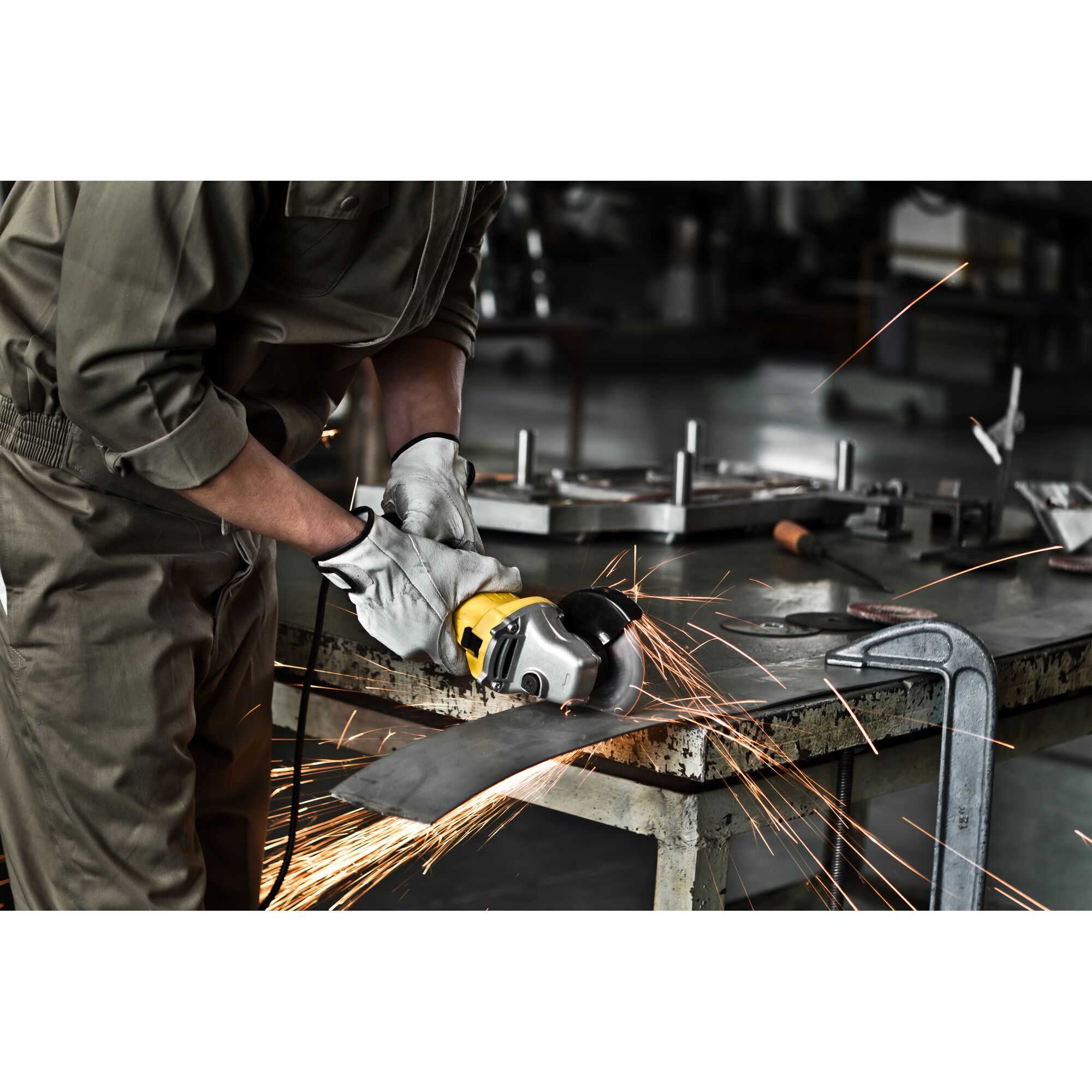 580W 100mm Switch di samping Gerinda Kecil