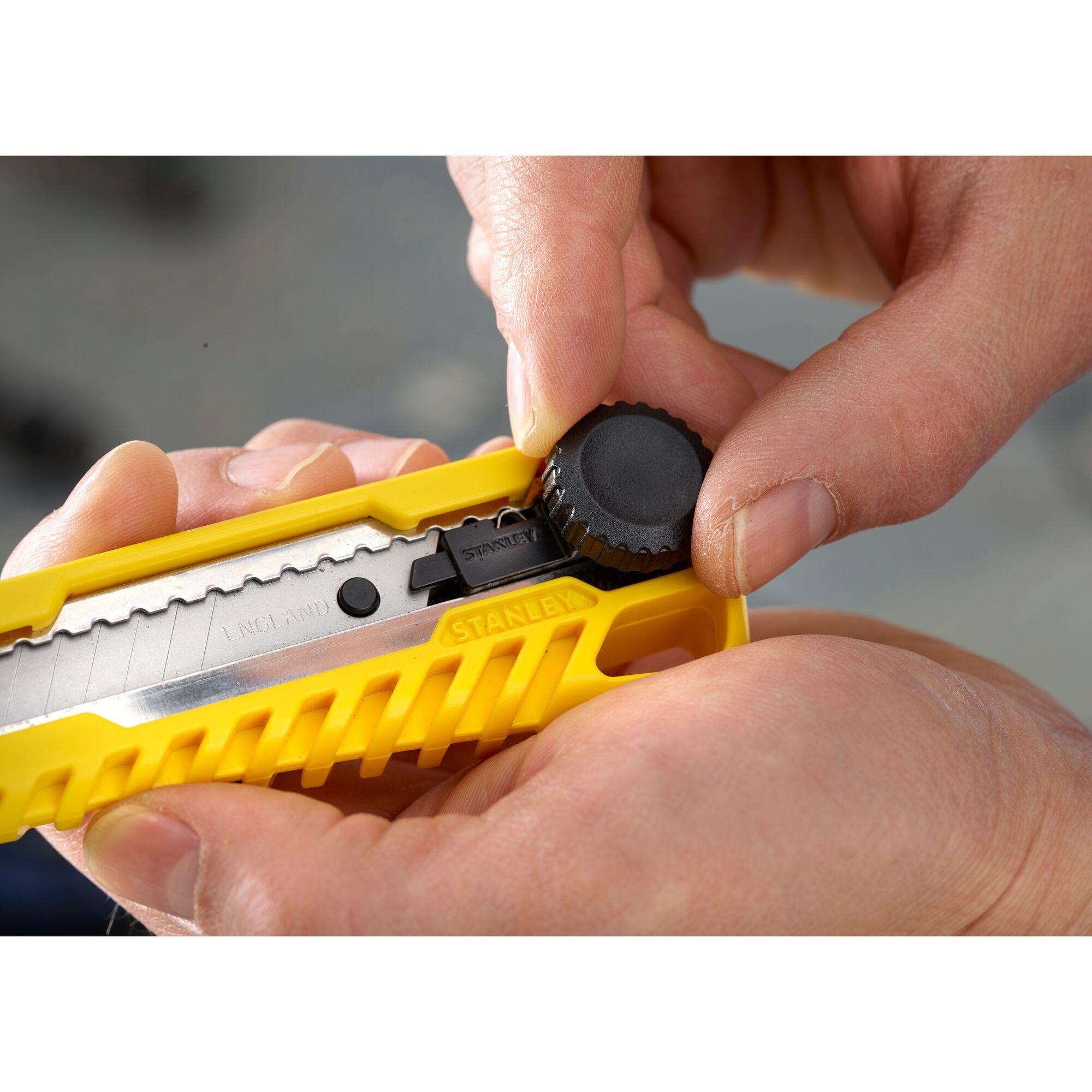 Pisau Snap-Off Dasar Dengan Kunci Dial