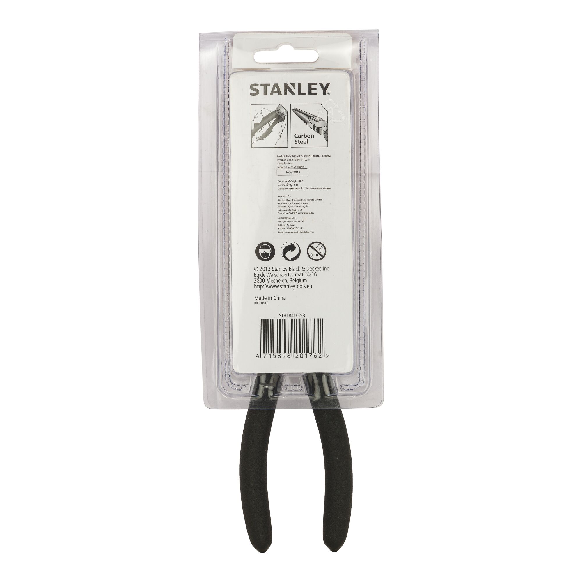 Tang Hidung Panjang Dasar 8" Panjang 203mm