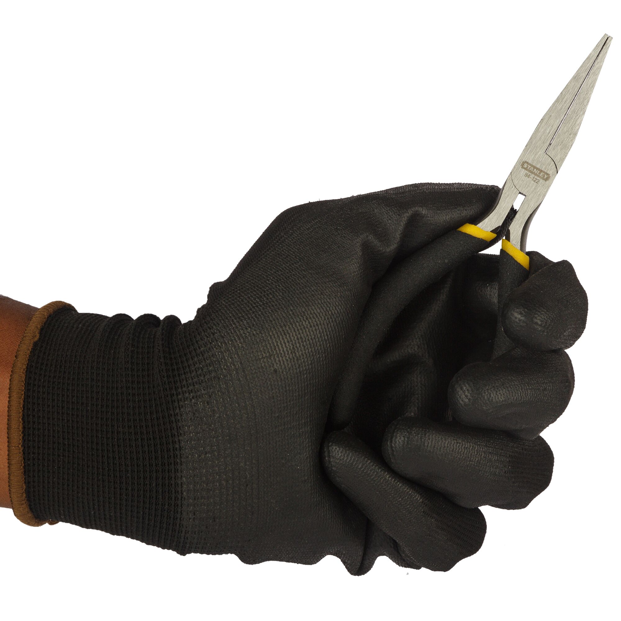 Miniatur Tang Hidung Datar Dasar 4"