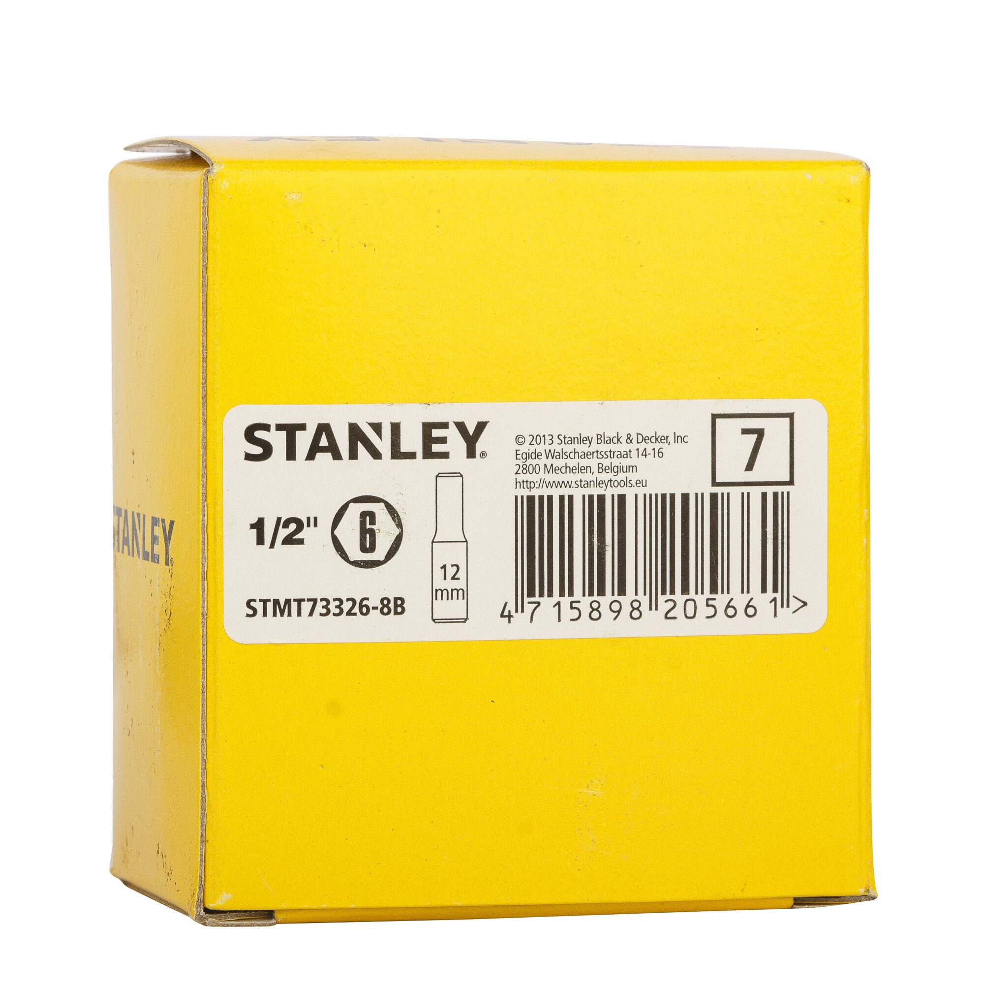 Soket Dalam 1/2" 6 Pt 12mm