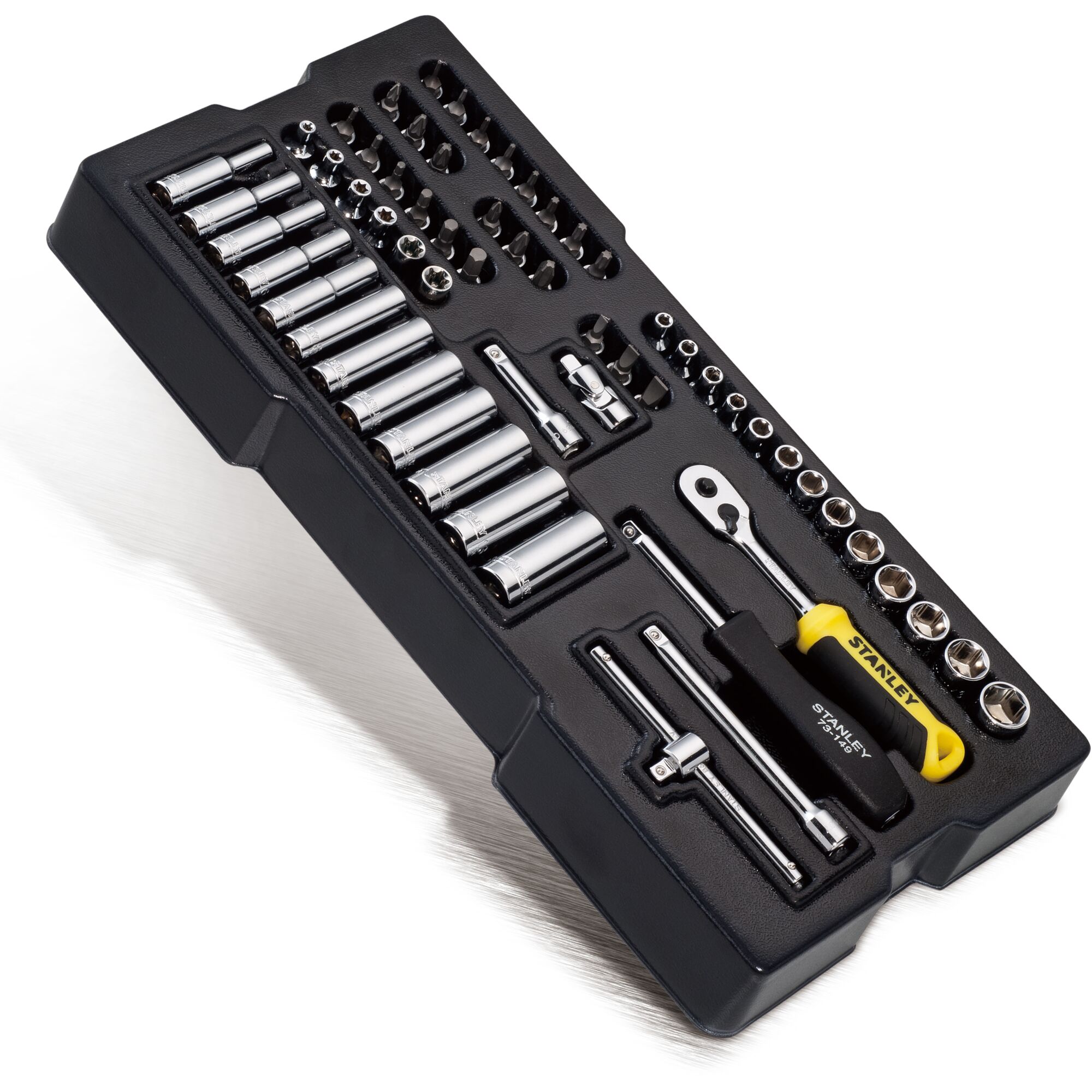 60 buah modul soket metrik 1/4 inci