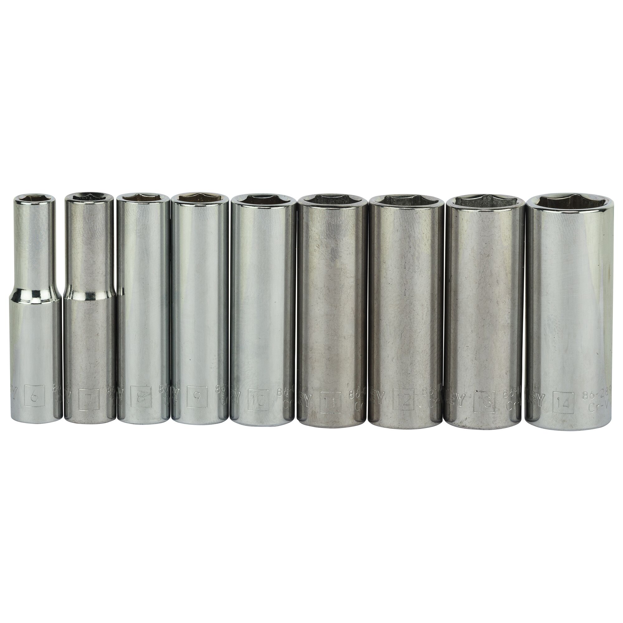 72 buah Set Soket 1/4"+1/2".