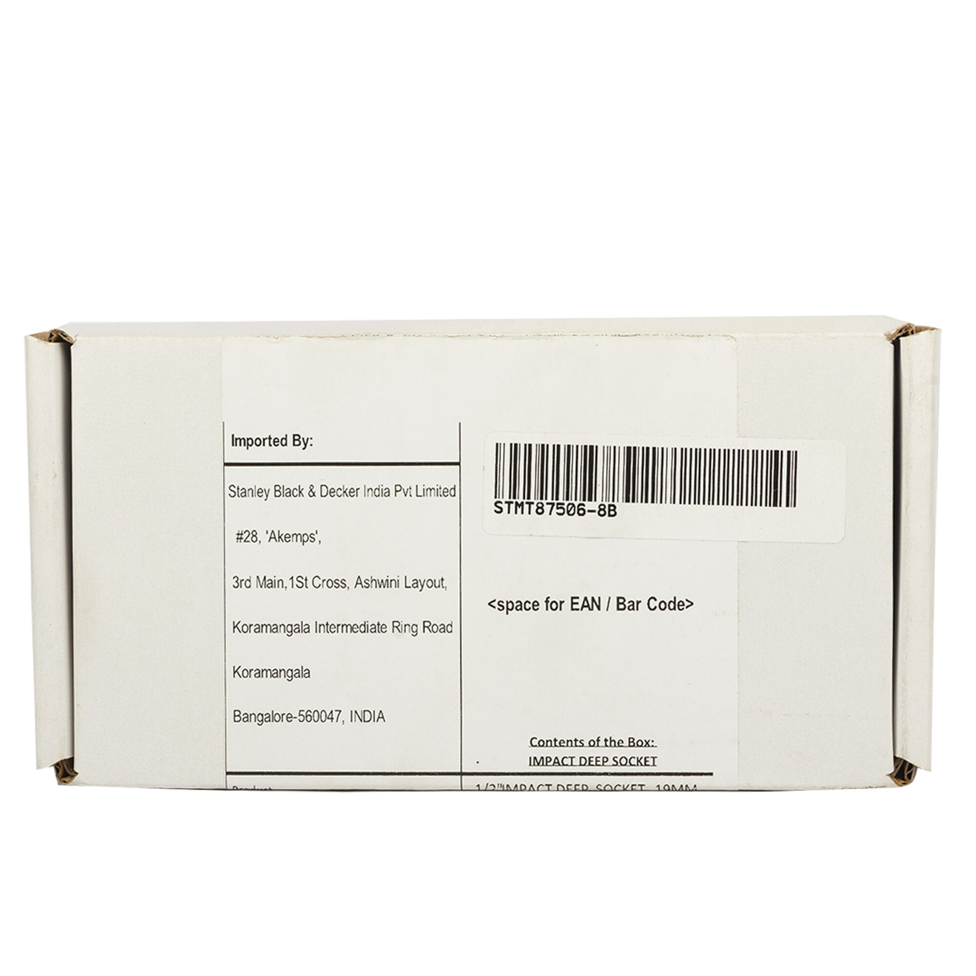 Soket Dalam Dampak 1/2" 19mm