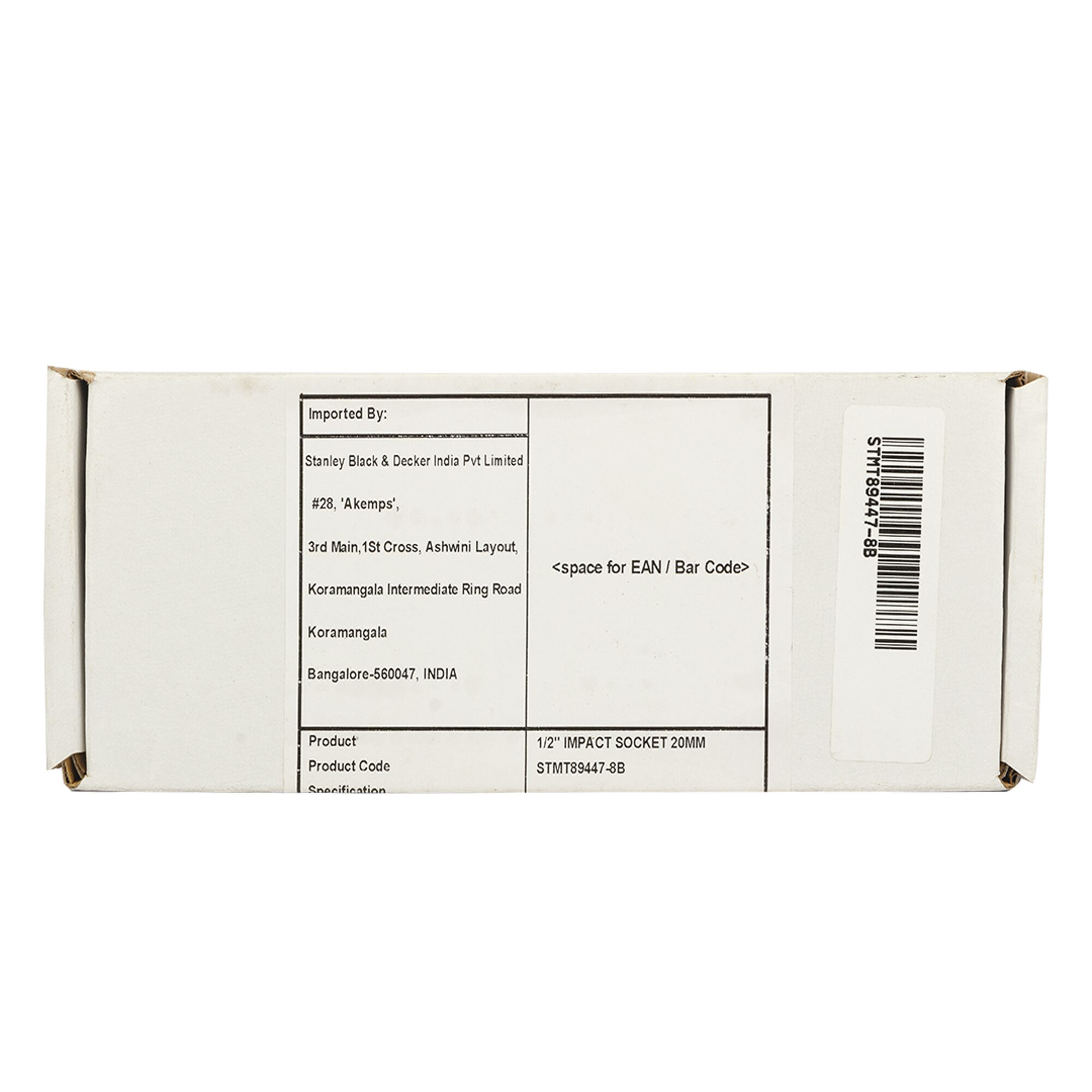 Impact Soket 1/2" 20mm