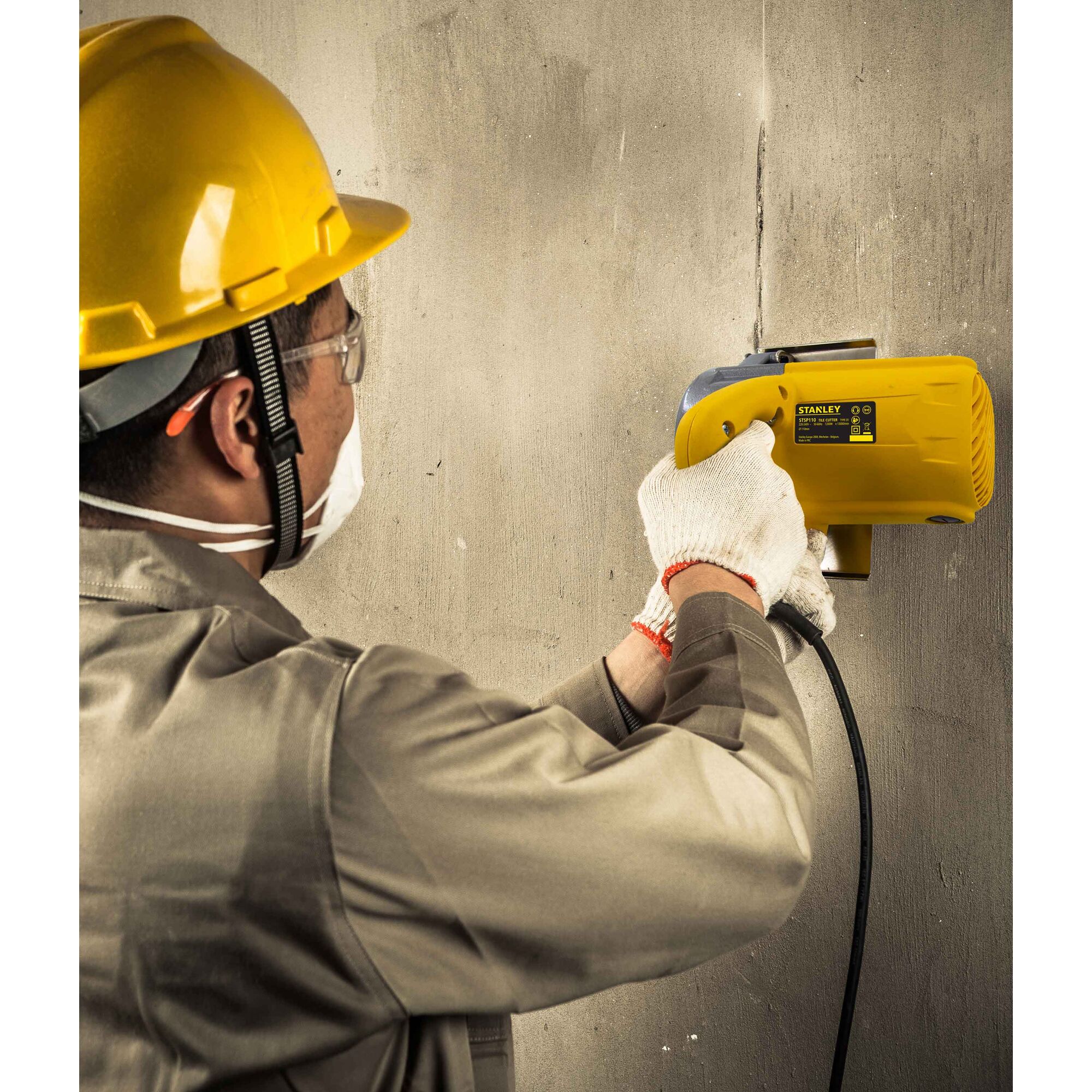 Pemotong Marmer Heavy Duty 1200W 4 Inci 100mm