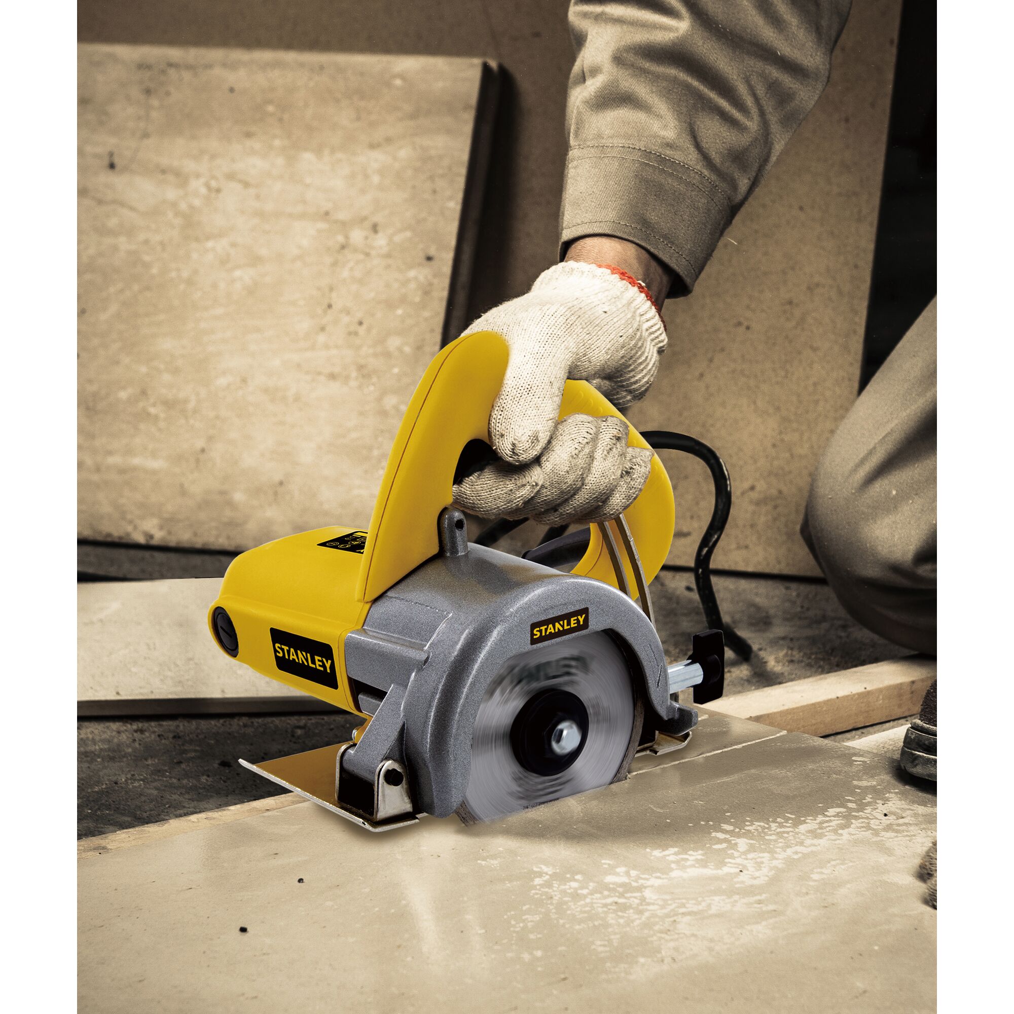 Pemotong Marmer Heavy Duty 1200W 4 Inci 100mm