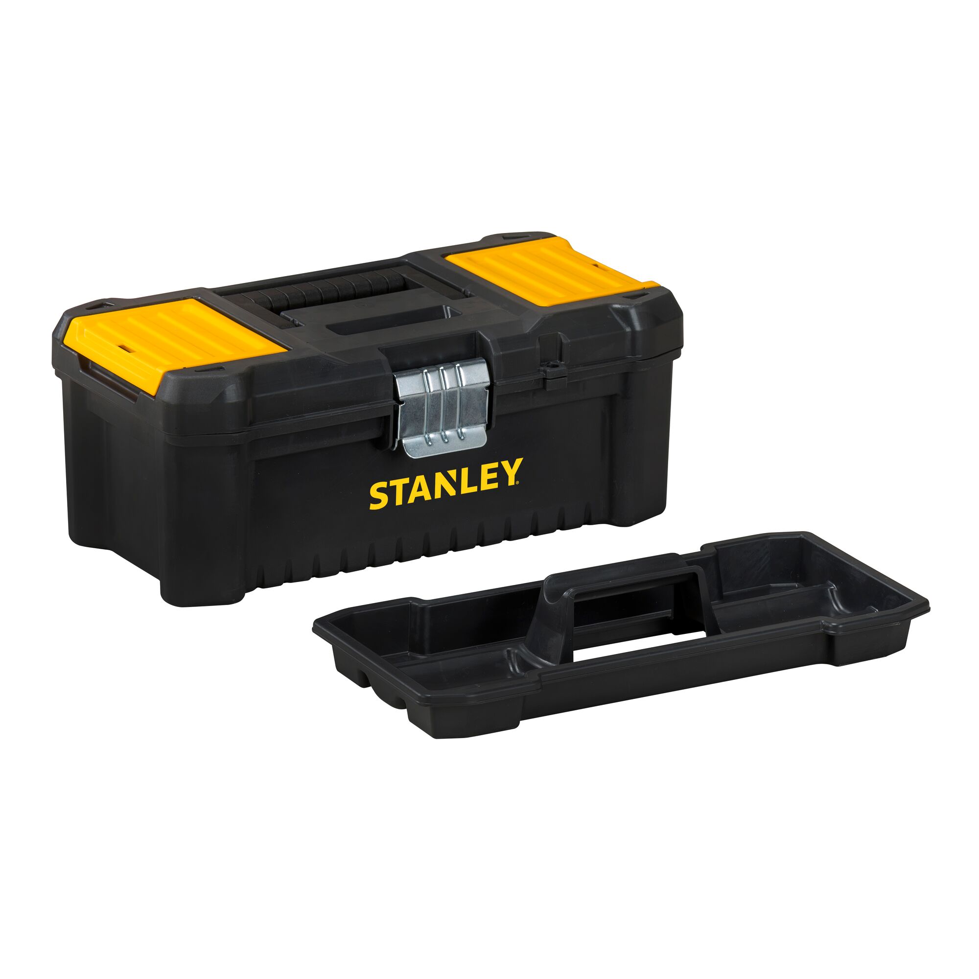 Kotak Perkakas Penting STANLEY® dengan Kait Logam, 12,5 inci.