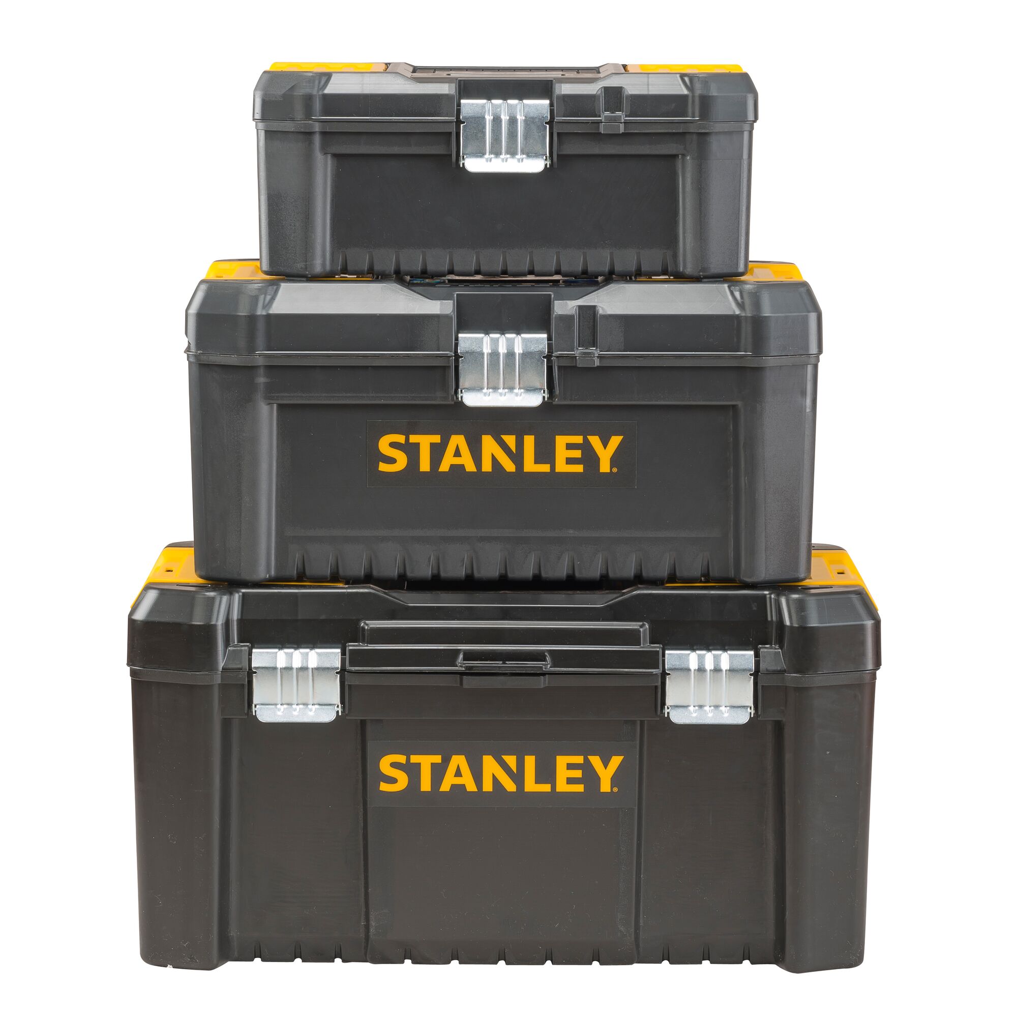 Kotak Perkakas Penting STANLEY® dengan Kait Logam, 12,5 inci.