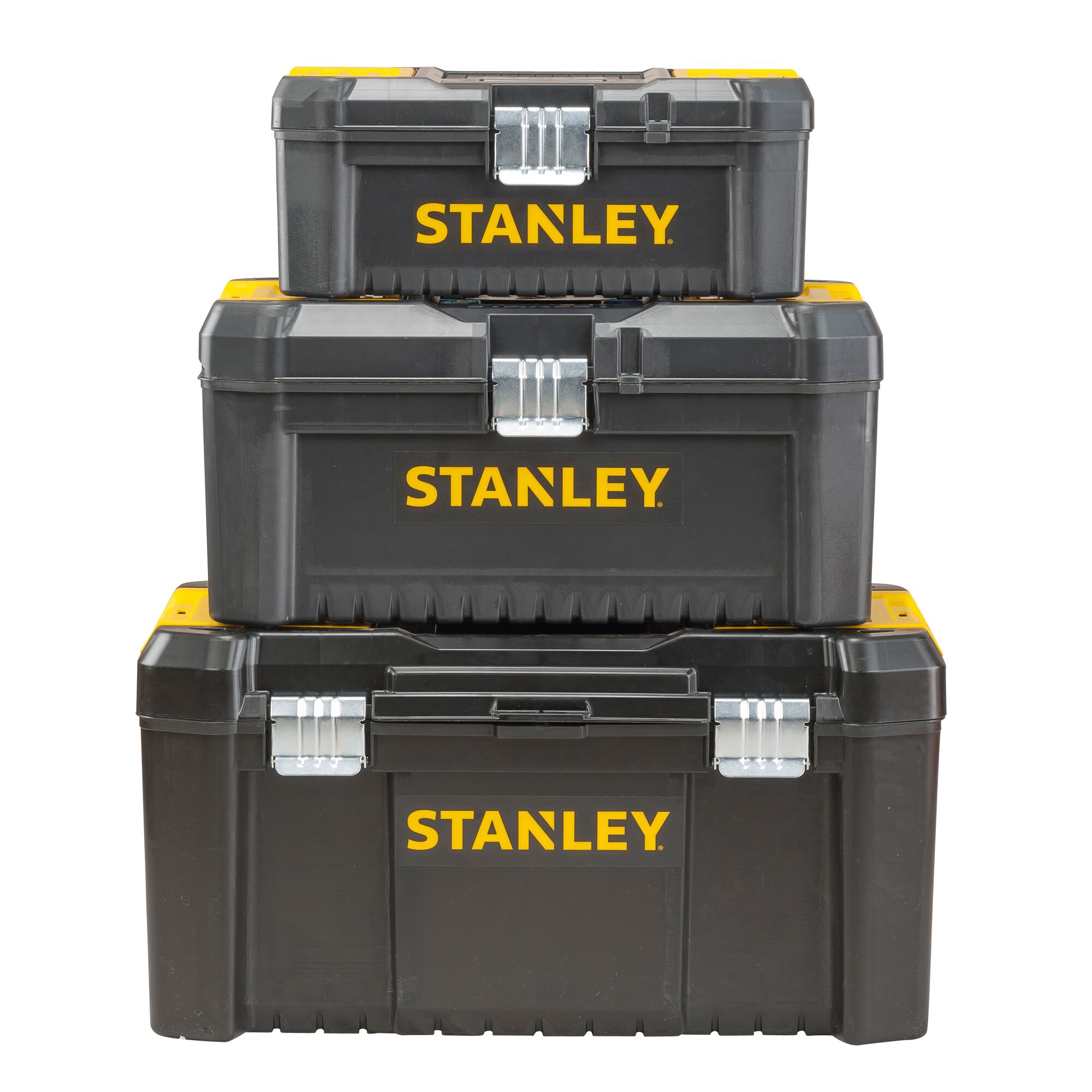 STANLEY® Kotak Perkakas Penting 16 inci dengan Kait Logam