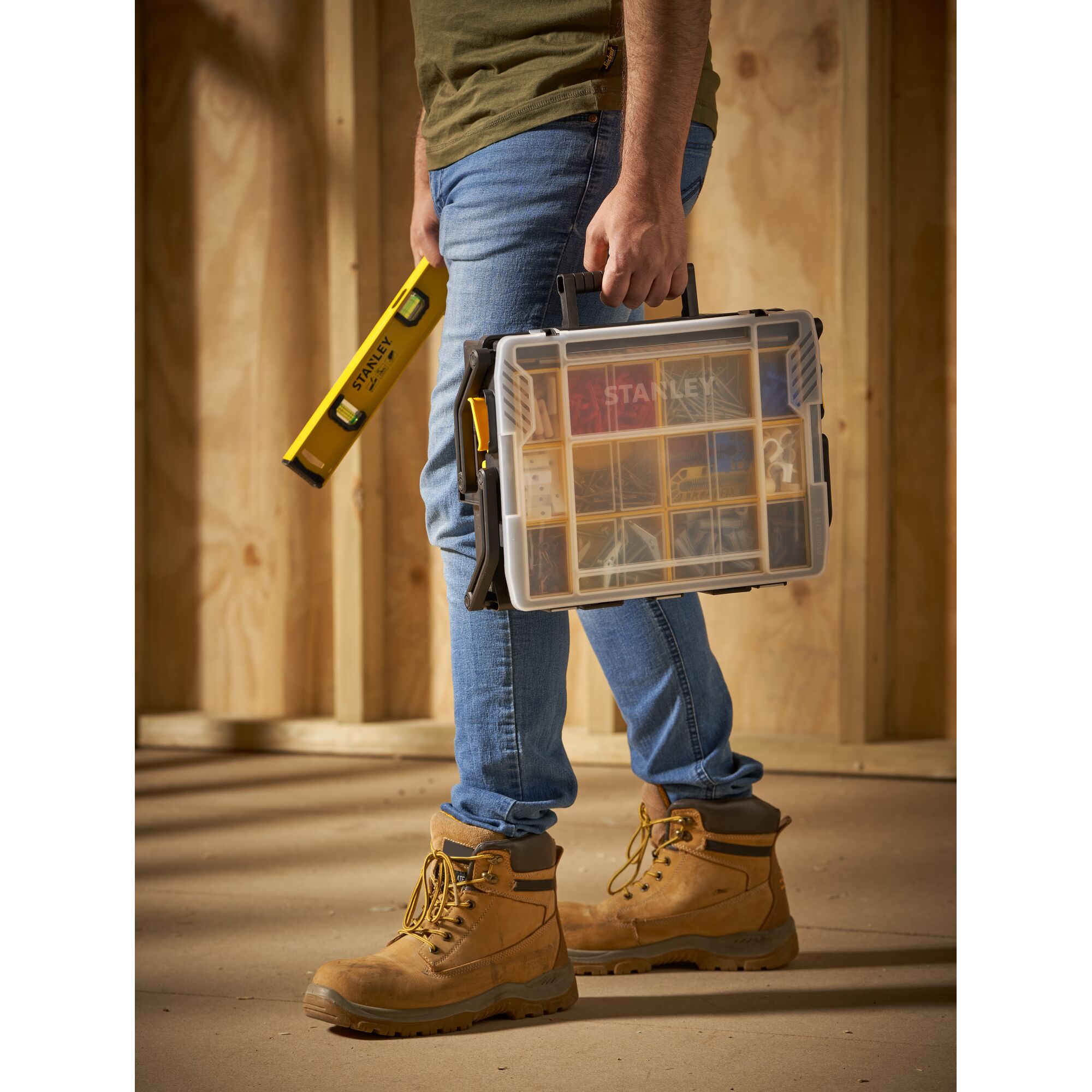 STANLEY® Sort Master Multi-Level Organiser Application Shot